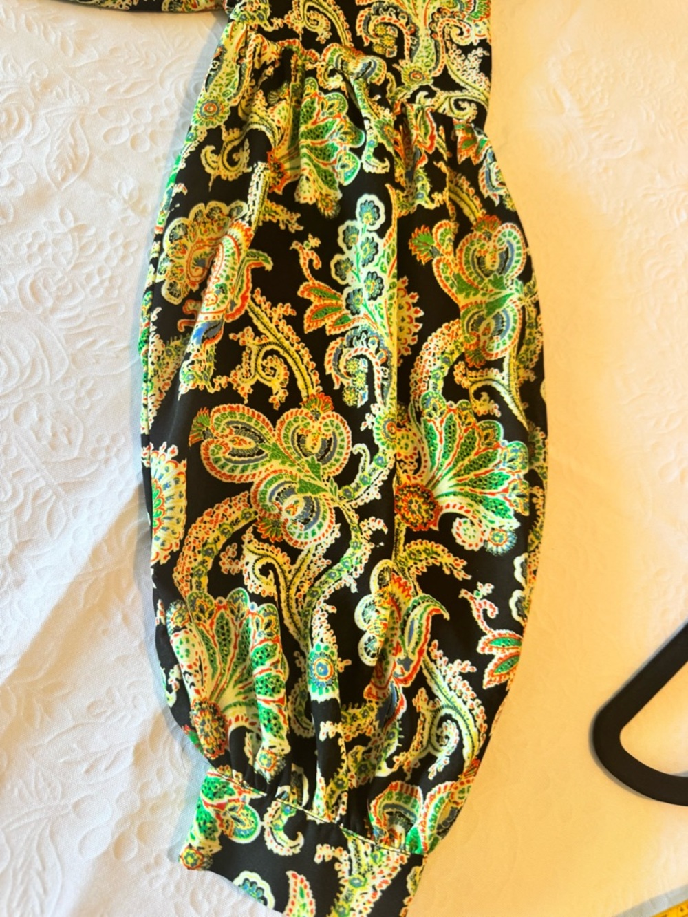 ✨ Rose & Olive Printed Blouse – Effortless Elegance - Picture 8 of 8